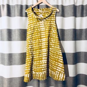 Versatile mustard yellow tunic/dress